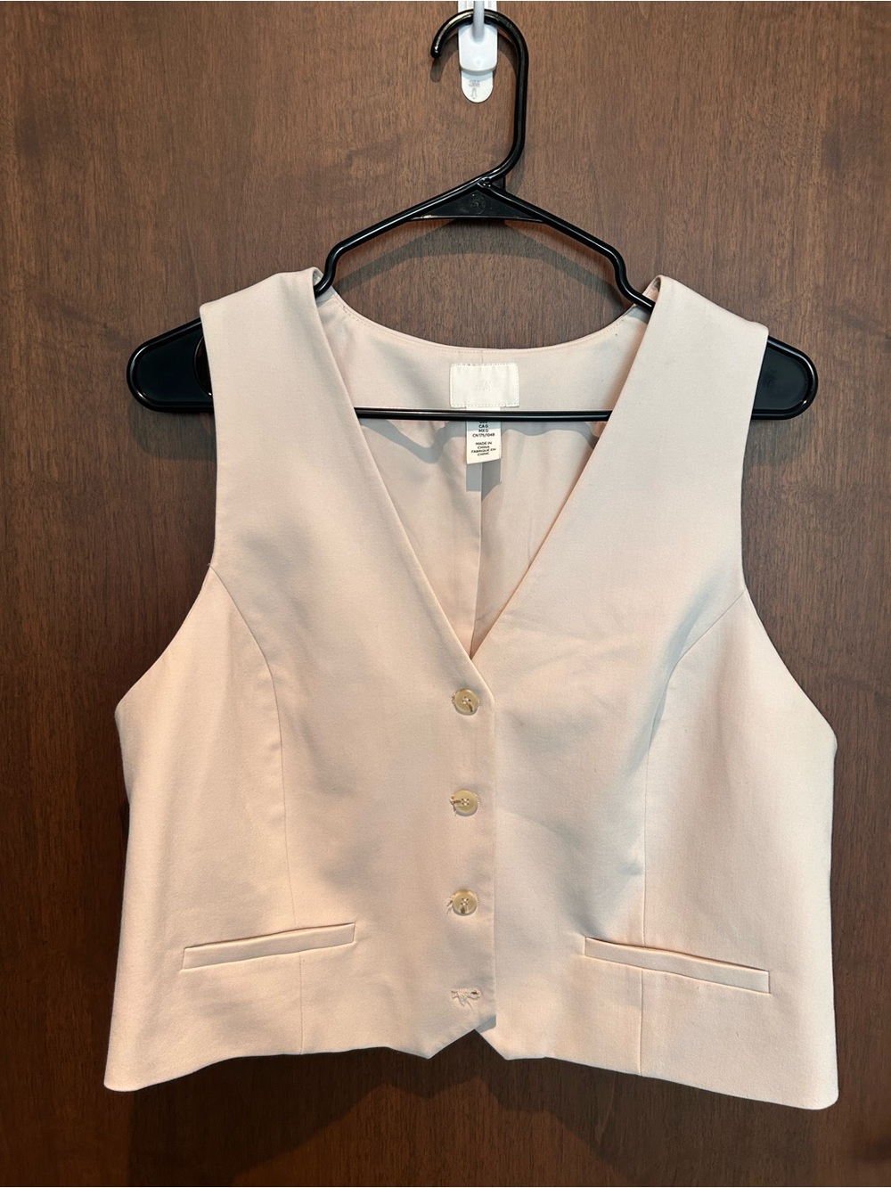 H&M Cream Women's Waistcoat